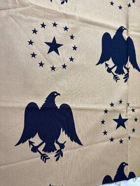 Bonnie Blues America Cotton Fabric 19" x 44" Paula K Marcus Fabrics Eagle Star P